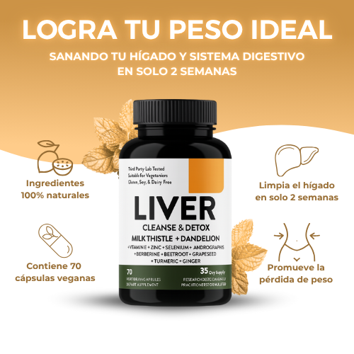 LIVER DETOX™ | Desintoxica tu cuerpo y logra la figura que deseas